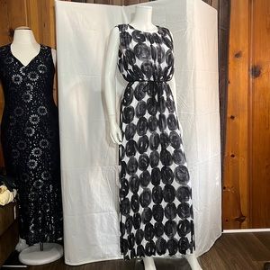 Dear Creature Dress in Stacked Dots Print